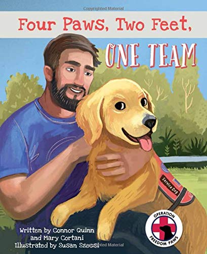 Beispielbild fr Four Paws, Two Feet, One Team zum Verkauf von Goodwill of Colorado