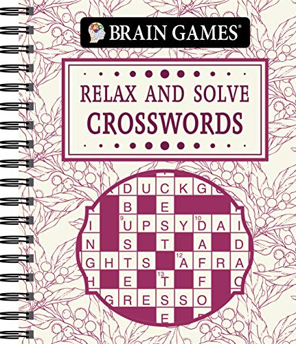 Imagen de archivo de Brain Games - Relax and Solve: Crosswords (Toile) a la venta por SecondSale