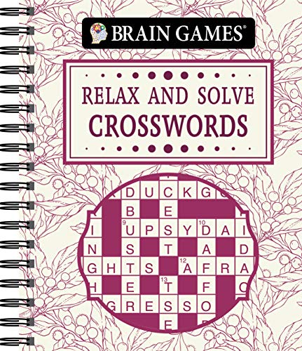 Stock image for Brain Games - Relax and Solve: Crosswords (Toile) for sale by SecondSale