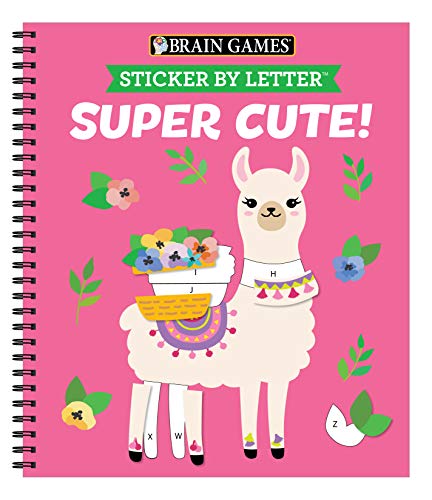 Beispielbild fr Brain Games - Sticker by Letter: Super Cute! zum Verkauf von BooksRun