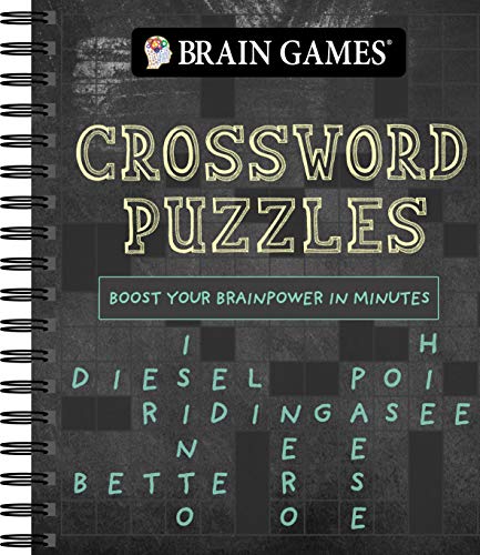 

Brain Games - Crossword Puzzles (Chalkboard #2): Boost Your Brainpower in Minutes (Volume 2)