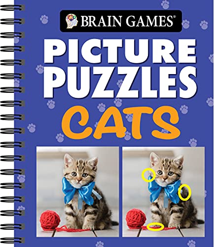 Stock image for Brain Games - Picture Puzzles: Cats for sale by Goodwill of Colorado