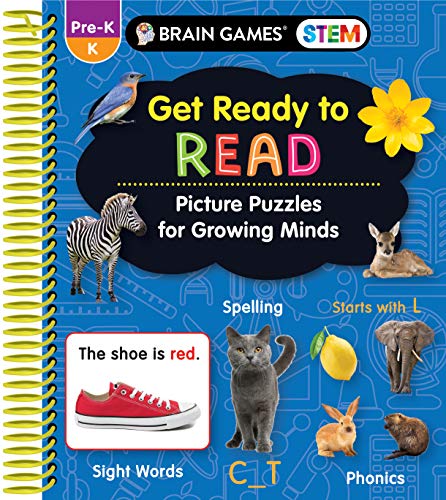 Stock image for Brain Games STEM - Get Ready to Read: Picture Puzzles for Growing Minds for sale by SecondSale