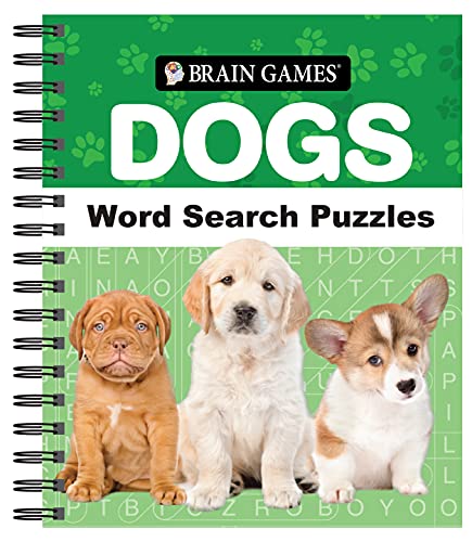 Brain Games - Dogs Word Search Puzzles [Book]