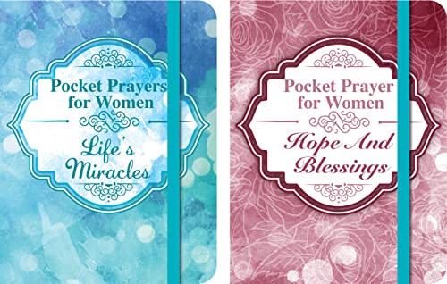 Stock image for Pocket Prayers for Women - Hope and Blessings and Life's Miracles (2 Book Set) for sale by GF Books, Inc.