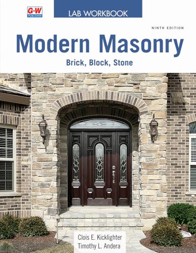 Stock image for Modern Masonry: Brick, Block, Stone (Lab Workbook) for sale by GF Books, Inc.