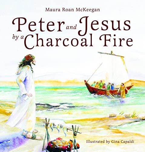 Beispielbild fr Peter and Jesus by a Charcoal Fire zum Verkauf von ThriftBooks-Atlanta