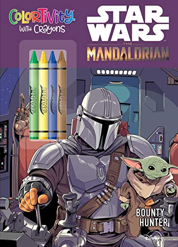 Stock image for Star Wars The Mandalorian: Bounty Hunter: Colortivity with Crayons for sale by Red's Corner LLC