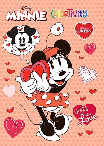 Stock image for Disney Minnie: Share the Love: Colortivity with Stickers for sale by ThriftBooks-Dallas