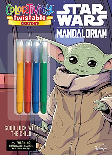 Stock image for Star Wars The Mandalorian Colortivity: Good Luck with the Child (Twistable Crayons) for sale by SecondSale