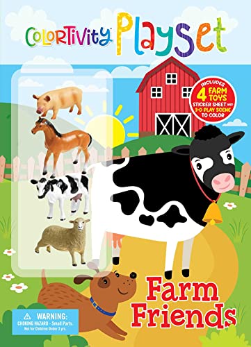 Stock image for Farm Friends Playset: Colortivity Playset for sale by HPB-Red
