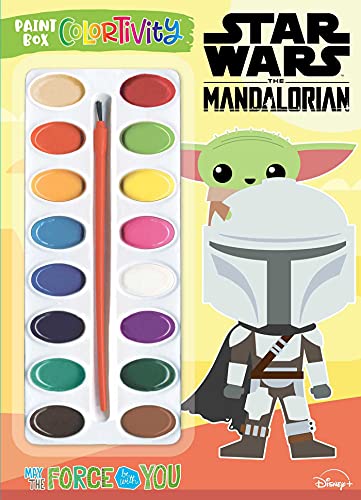 Stock image for Star Wars the Mandalorian: May the Force Be with You: Paint Box Colortivity for sale by ThriftBooks-Atlanta
