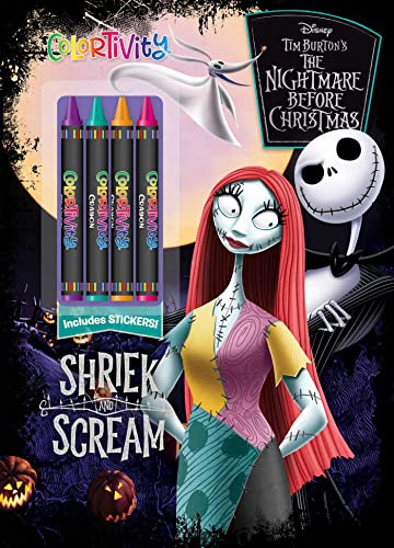 Stock image for Disney Tim Burton's the Nightmare Before Christmas: With Big Crayons! for sale by ThriftBooks-Dallas