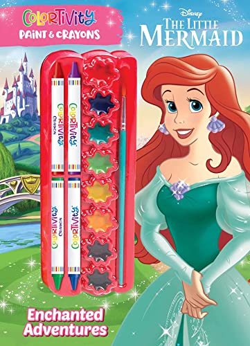 Stock image for Disney Little Mermaid: Enchanted Adventures: Colortivity Paint & Crayons for sale by SecondSale