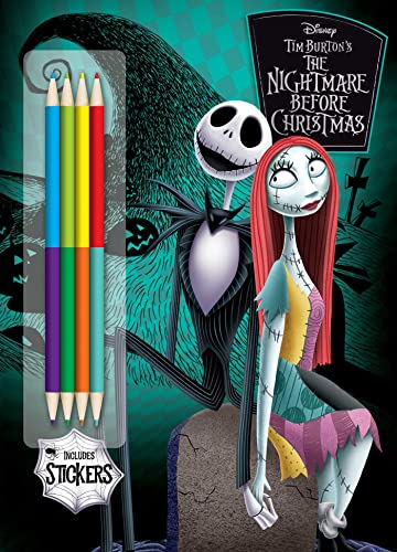 Stock image for Disney Tim Burton's The Nightmare Before Christmas: Includes Double-ended Pencils and Stickers! for sale by SecondSale