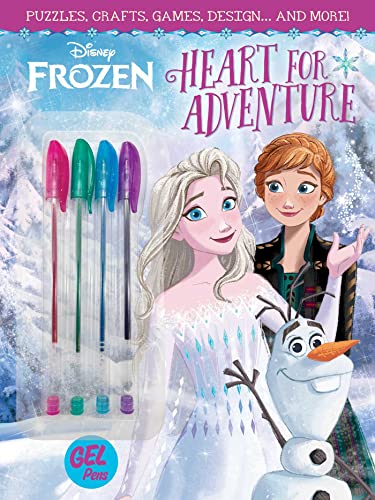 Stock image for Disney Frozen: Heart for Adventure: With 4 Gel Pens (Coloring and Activity with Gel Pens) [Paperback] Editors of Dreamtivity for sale by Lakeside Books