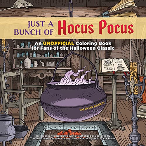9781646043590: Just a Bunch of Hocus Pocus: An Unofficial Coloring Book for Fans of the Halloween Classic (Unofficial Hocus Pocus Books)