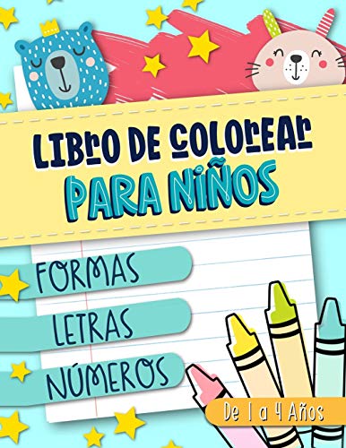 9781646080045 Libro De Colorear Para Ninos Formas Letras Numeros