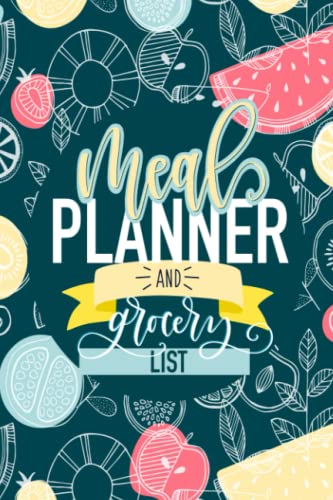 9781646081639: Meal Planner & Grocery List