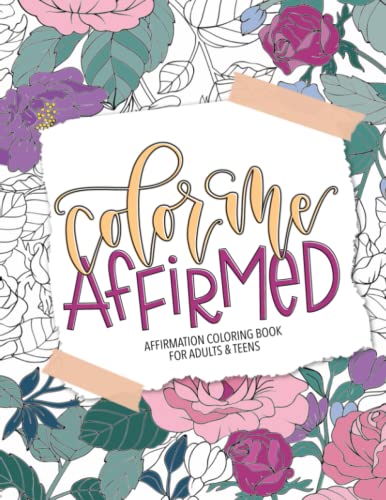 9781646088690: Affirmation Coloring Book for Adults & Teens