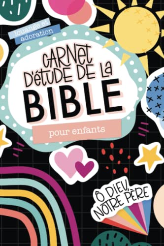 Stock image for Carnet d'tude de la Bible pour enfants (French Edition) for sale by Books Unplugged