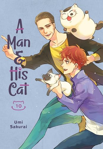 Immagine stock per A Man and His Cat 10