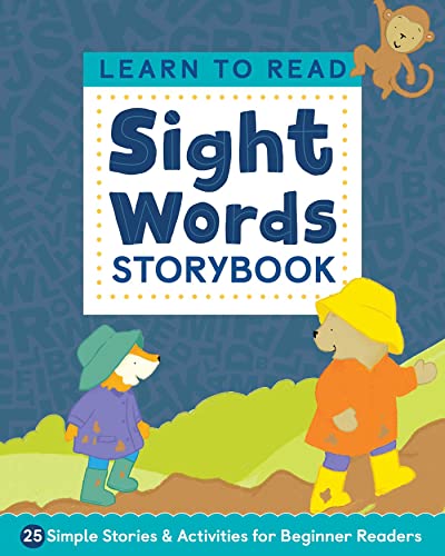 Beispielbild fr Learn to Read: Sight Words Storybook: 25 Simple Stories & Activities for Beginner Readers (Learn to Read Ages 3-5) zum Verkauf von Dream Books Co.