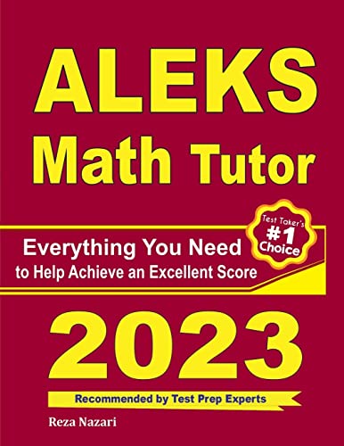 Imagen de archivo de ALEKS Math Tutor: Everything You Need to Help Achieve an Excellent Score a la venta por HPB-Red