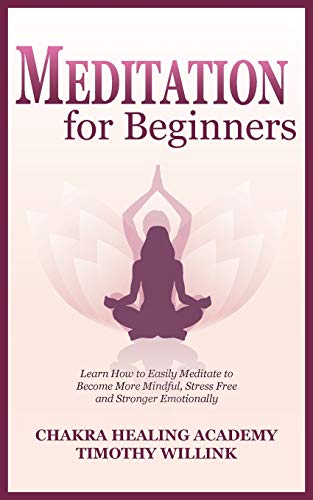Imagen de archivo de MEDITATION FOR BEGINNERS: LEARN HOW TO EASILY MEDITATE TO BECOME MORE MINDFUL, STRESS FREE AND STRONGER EMOTIONALLY a la venta por KALAMO LIBROS, S.L.