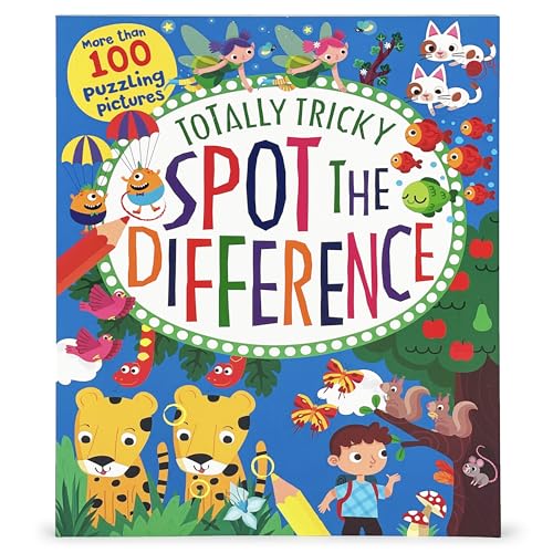 Imagen de archivo de Totally Awesome Spot the Difference - Spot the Difference Puzzles and Other Fun Activities a la venta por ZBK Books