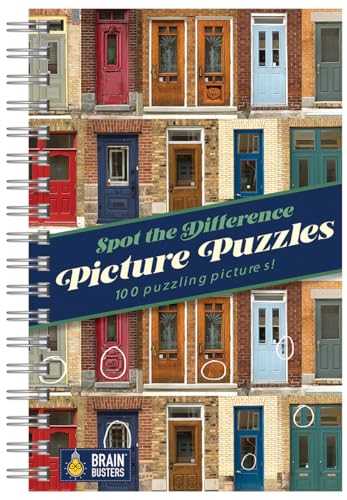Beispielbild fr Picture Puzzles: Spot the Difference: More Than 1,000 Differences to Find! Adult Puzzle Book Includes Spiral Bound / Lay Flat Design (Brain Busters) zum Verkauf von Goodwill of Colorado