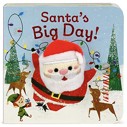 Beispielbild fr Santa's Big Day Finger Puppet Christmas Board Book Ages 0-4 (Finger Puppet Board Book) zum Verkauf von Wonder Book