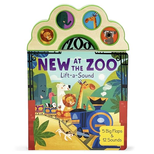 Stock image for New at the Zoo (Lift-a-sound Board Book) for sale by ZBK Books
