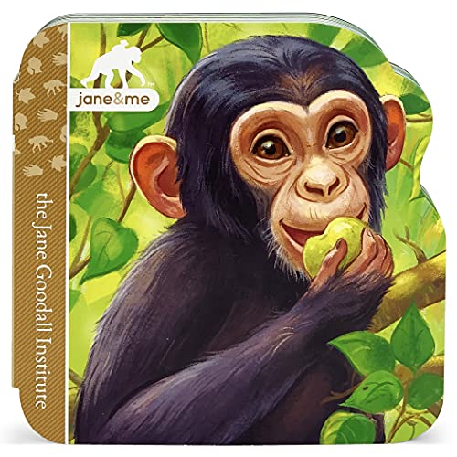 Stock image for Jane Goodall Chimpanzees - Children's Lift-a-Flap Board Book for Babies and Toddlers, Ages 2-5 (Jane & Me) for sale by Bookmonger.Ltd