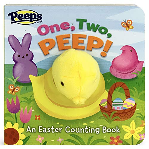 Beispielbild fr One, Two, PEEP!: Peeps Finger Puppet Board Book Easter Basket Gifts or Stuffer Ages 0 - 3 zum Verkauf von SecondSale