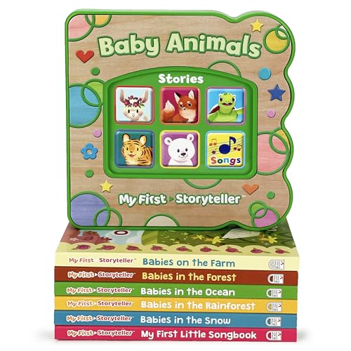 Stock image for My First Storyteller Baby Animal Stories - Toddlers Read & Sing Along Electronic Story Book & Music Player Library, Ages 1-4 (My First Storyteller: . Music and Read-along Player With Books) for sale by HPB-Emerald