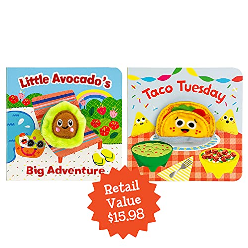 Imagen de archivo de Taco Tuesday & Little Avocado's Big Adventure Finger Puppet Board Book 2-pack, Ages 1-4 a la venta por GF Books, Inc.