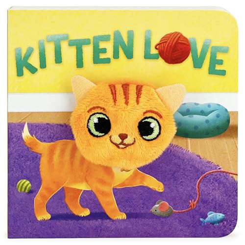 Stock image for Kitten Love - Finger Puppet Board Book for Cat Lovers Ages 0-3 (Childrens Interactive Finger Puppet Board Book) for sale by Goodwill of Colorado