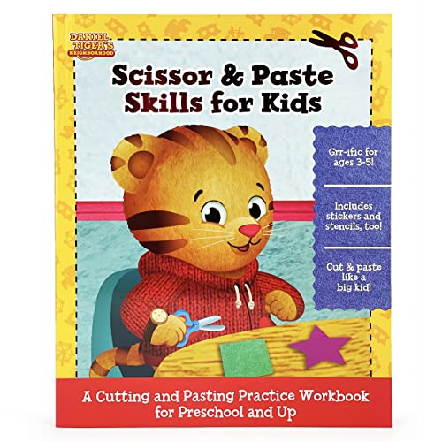 Daniel Tiger Scissor & Paste Skills for Kids [Book]