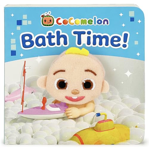 9781646384068: CoComelon Bath Time! Children's Finger Puppet Board Book Ages 0-4