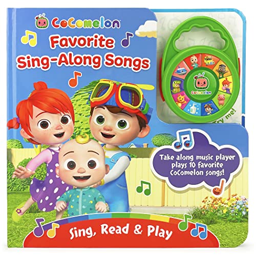 Stock image for CoComelon Favorite Sing-Along Songs - Children's Deluxe Music Player Toy and Board Book Set, Ages 1-5 for sale by GF Books, Inc.