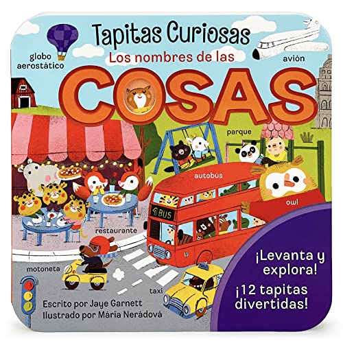 Stock image for Cosas / Words Spanish Language Lift-a-Flap Board Book for Curious Minds and Little Learners; Ages 1-5 (en espaol) (Peek-A-Flap) (Spanish Edition) for sale by GoodwillNI