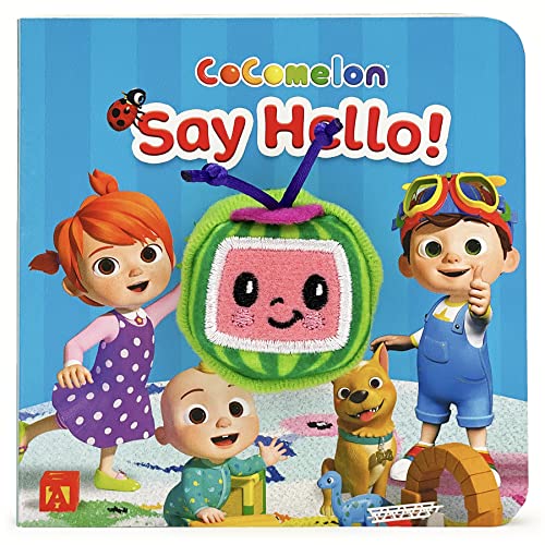 Stock image for CoComelon Say Hello! Finger Puppet Board Book Ages 0-4 for sale by Your Online Bookstore