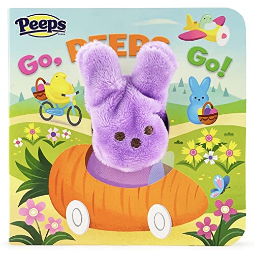 Beispielbild fr Go, Peeps, Go! Peeps Finger Puppet Board Book Easter Basket Gifts or Stuffer for Baby or Toddlers [Board book] Mellon; Pippa; Cottage Door Press; Fehrl and Kathrin zum Verkauf von Lakeside Books