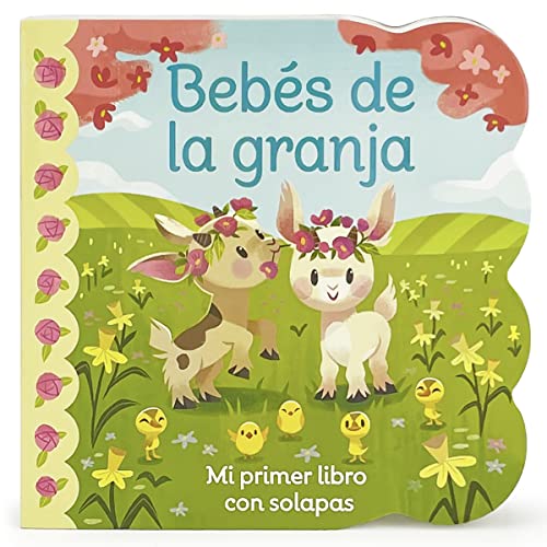 Imagen de archivo de Bebs de la granja / Babies on the Farm Childrens Lift-a-Flap Board Book, Ages 1-3 (Spanish Edition) (Babies Love) a la venta por Red's Corner LLC