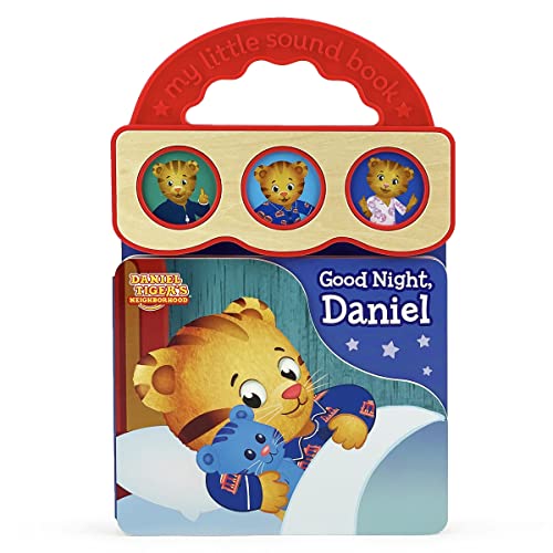 Beispielbild fr Daniel Tiger's Neighborhood: Good Night, Daniel - A 3-Button Sound Book for Daniel Tiger Fans Learning Bedtime Routines zum Verkauf von Dream Books Co.