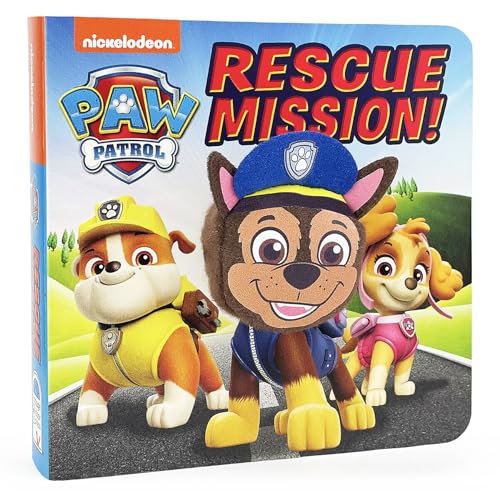 9781646388202: Paw Patrol Rescue Mission; Chase Finger Puppet Children’s Board Book