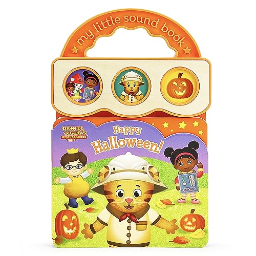 Beispielbild fr Daniel Tigers Neighborhood Happy Halloween 3-Button Sound Book for Little Trick-or-Treaters zum Verkauf von Off The Shelf