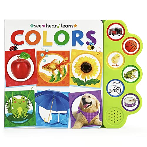 9781646388257: Colors: Learn Colors with Sounds - A See, Hear & Learn Sound Book