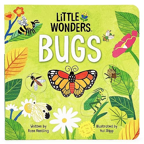 Stock image for Little Wonders BUGS - Introduction to the World of Bugs Multi-Activity Children's Board Book Including Flaps, Wheels, Tabs, and More for sale by SecondSale